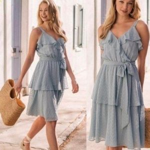 NWT Gal Meets Glam Collection Helena Eyelet Dress, Size 14